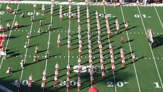 Cornhusker Marching Band the Pride of all Nebraska  Football Saturday  Memorial Stadium Lincoln [upl. by Thad]