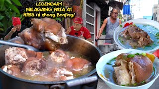 Nilagang RIBS at PATA ni Mang Bonjing UBOS sa loob ng Kalahating Oras Ano ang SECRET RECIPE [upl. by Kus]