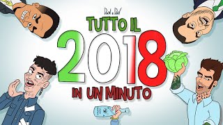 Tutto il 2018 in Un Minuto  Cartoon 🇮🇹 [upl. by Anawad283]