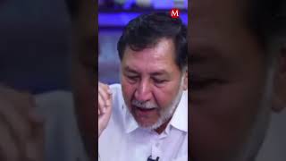 Se calientan los ánimos en debate de Carlos Marín y Noroña milenioshorts [upl. by Peria]