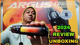 ARGUS PRO BEST UNBOXING AND REVIEW 2024  3 OHMS GAMIT KO AT HAVOC JUICE [upl. by Patin]