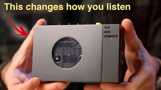 How this modern cassette player changes how you listen  WE ARE REWIND Review [upl. by Ozen]