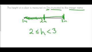 Error Intervals and Bounds  Mr Morley Maths [upl. by Doralyn]