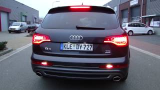 AUDI Q7 4 2 TDI EXHAUST SOUND SYSTEM SPORTUITLAAT UITLAAT by MAXIPERFORMANCE nl [upl. by Nanam]