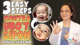 Paano Gamutin ang Ubot Sipon ng Bata 20  Edad 0 to 5 years old  Doc A Pediatrician [upl. by Ardelis]