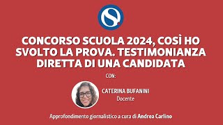 Concorso scuola infanzia e primaria il racconto di Caterina quotCosì ho passato la prova scrittaquot [upl. by Ayama]