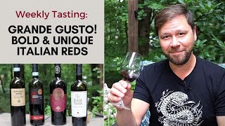 Wine Tasting For Beginners Italian Red Wines Explained [upl. by Suoivart662]