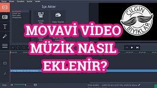 Movavi Videoda Müzik Nasıl Eklenir [upl. by Vatsug942]