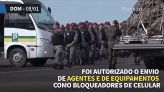 Governo federal acompanha situação em presídio do Rio Grande do Norte [upl. by Eelak706]