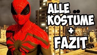 The Amazing Spider Man 2 Deutsch  Alle Kostüme  Review [upl. by Savinirs187]