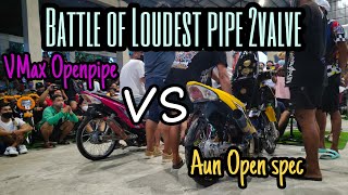 Smash115 Vs Smash115 Loudest pipe 2valve  loudestpipe bombahan [upl. by Noeruat]