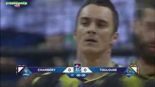 Chambéry VS Toulouse Handball LNH D1 2015 2016 9e journée [upl. by Norine22]