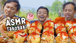 MUKBANG TAKOYAKI KEJU MAYONES SUPER PEDAS [upl. by Leihcey]