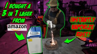 I bought an Amazon LASER WelderCleaner Cutter Was it worth it [upl. by Yrrum191]