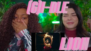 여자아이들GIDLE  LION Official Music Video REACTION [upl. by Navonoj]