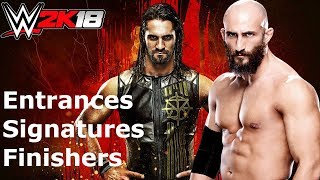 WWE Tommaso Ciampa EntranceSignaturesFinishers [upl. by Abel]