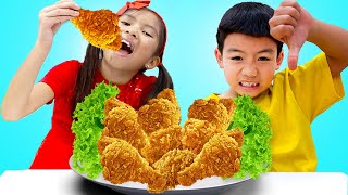 Healthy Food Stories for Kids with Wendy Maddie Emma and Jannie [upl. by Eirrol]