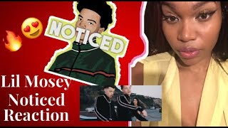 Lil Mosey  Noticed Dir by ColeBennett – REACTION [upl. by Leuqcar]