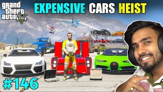 THE MOST EXPENSIVE CARS HEIST  GTA V GAMEPLAY 146  TECHNO GAMERZ GTA 5 NEW VIDEO  TECHNO GAMERZ [upl. by Grose]