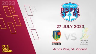 Barbados v Leewards  Day 3  CWI Men’s Under 19 3Day Championships 2023 [upl. by Annehs]