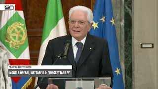 Strage sul lavoro a Casteldaccia nel palermitano morti cinque operai Mattarella quotInaccettabilequot [upl. by Pastelki]