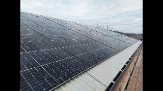 Hafren Furnishers Solar PV Installation [upl. by Rabka]