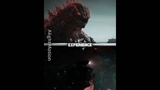 Godzilla Vs Slattern  fyp foryou edit godzilla pacificrim [upl. by Gen]