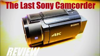 REVIEW Sony AX43 4K Handycam Camcorder in 2024  The Last Consumer Camcorder from Sony  Worth It [upl. by Katina]