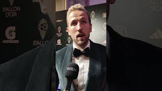 Harry Kane shares his thoughts on the 2024 Ballon dOr ceremony 🗣️ [upl. by Arman]