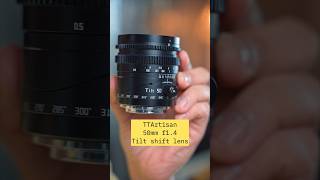 TTArtisan 50mm f14 tilt shift lens [upl. by Eiser]