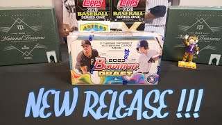 NEW RELEASE  2023 Bowman Draft Jumbo Box Rip [upl. by Nallac]