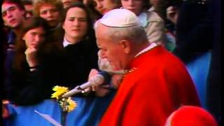 Pope John Paul II at the Basilica [upl. by Thorne238]