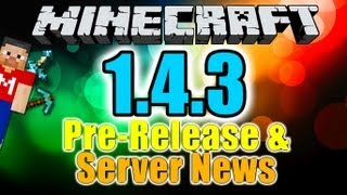 Minecraft 143 PreRelease Update amp My Server Update News [upl. by Conger]