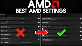 BEST AMD Radeon Settings 2023  AMD Radeon Settings For GAMING  NEW amp IMPROVED Tweaks [upl. by Aenert]