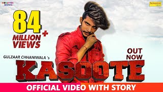 Gulzaar Chhaniwala  KASOOTE Official  New Haryanvi Songs Haryanavi  Latest Haryanvi Songs [upl. by Lledniw]