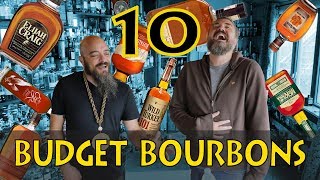 Top 10 Budgetish Bourbons according to whiskey lovers [upl. by Cornwall692]