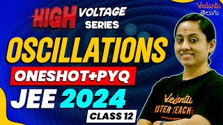 Oscillations  One Shot  PYQs  JEE 202425  Class 12  KRD Mam [upl. by Yerahcaz545]