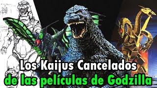 Los Kaijus CANCELADOS de las películas de Godzilla [upl. by Sochor]