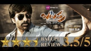 Balupu Telugu Movie Review  Ravi Teja Shruthi Hassan Anjali Brahmanandam [upl. by Gerdy123]