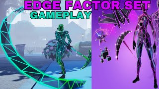 HEDRON amp ISO SKINS GAMEPLAY  Edge Factor Set Gameplay amp Overview  Fortnite [upl. by Hubbard]