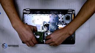 HP 255 G6  Disassembly and cleaning [upl. by Poore]