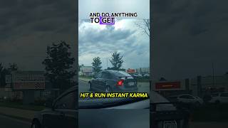 Driver Gets Instant Karma After Fleeing Crash [upl. by Mckeon794]