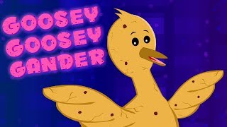 Goosey Goosey Gander  Cookie Nursery Rhymes  Baby Songs  Children Rhyme [upl. by Arihsa]