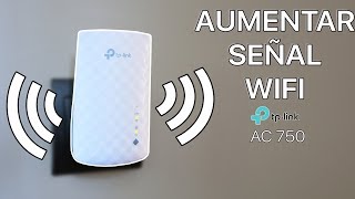 ¿Cómo AUMENTAR SEÑAL WIFI  Review TPLINK AC750 RE200 Español [upl. by Shulem582]