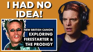 American Reacts to Firestarter  How The Prodigy Won Over Metalheads [upl. by Kleinstein]