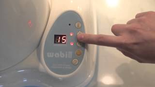 Wabi Baby Electric Steam Sterilizer and Dryer PLUS  How to use [upl. by Yenitsed203]