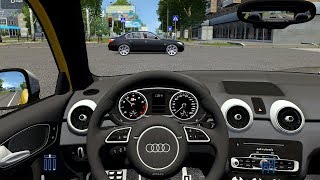 City Car Driving  Audi S1  Fast Driving [upl. by Olivie]