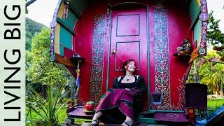 Life in a Magical Gypsy Vardo Style Caravan [upl. by Aihsele]