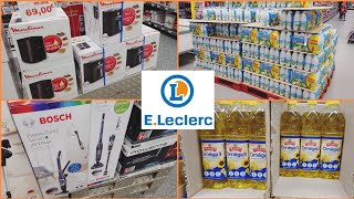 🔥🧡LECLERC PROMOTIONS 8 JANVIER 2024 🛒 [upl. by Haman9]