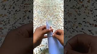 Subscribers kivabe barabosubscribeshortspaper ✈ how to make a paper plane [upl. by Anailli]